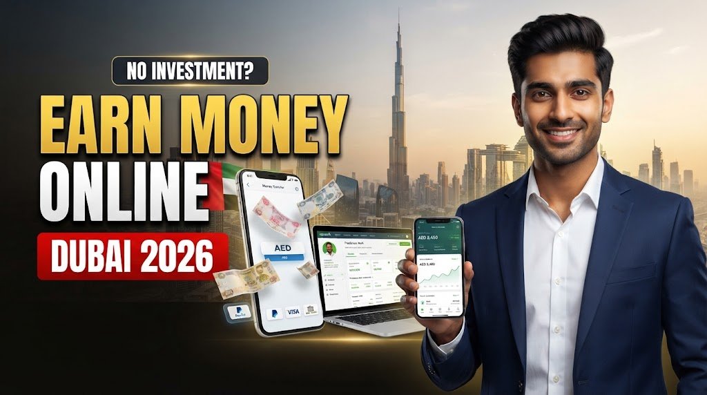 How to Earn Money Online in Dubai Without Investment (2026 Guide)